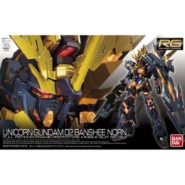 Gundam 02 Banshee Norn RG  -  GUNDAM