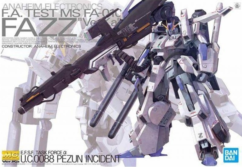 Gundam Fazz Ver.Ka MG  -  GUNDAM