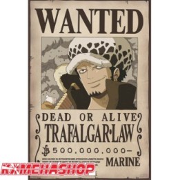 One Piece - Affiche Wanted de Trafalgar Law  -  ONE PIECE