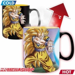 Dragon Ball Z - Mug Thermo-Récatif Goku SSJ3  - Goodies DBZ