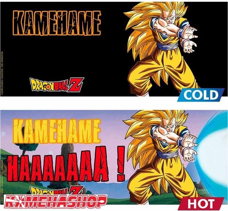 Dragon Ball Z - Mug Thermo-Récatif Goku SSJ3  - Goodies DBZ