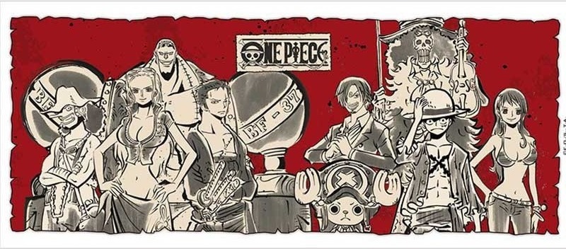 One Piece - Mug Luffy Crew Japan Style  -  ONE PIECE