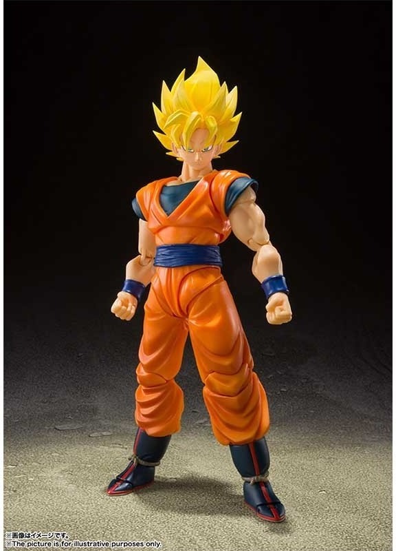 Dragon Ball Z - Figurine Goku SSJ - S.H Figuarts  -  DRAGON BALL Z