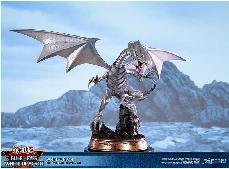 Yugioh - Figurine Dragon Blanc aux yeux bleus  - AUTRES FIGURINES