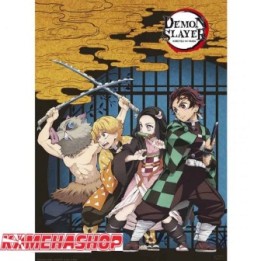 Demon Slayer - Poster Groupe  - POSTERS & AFFICHES