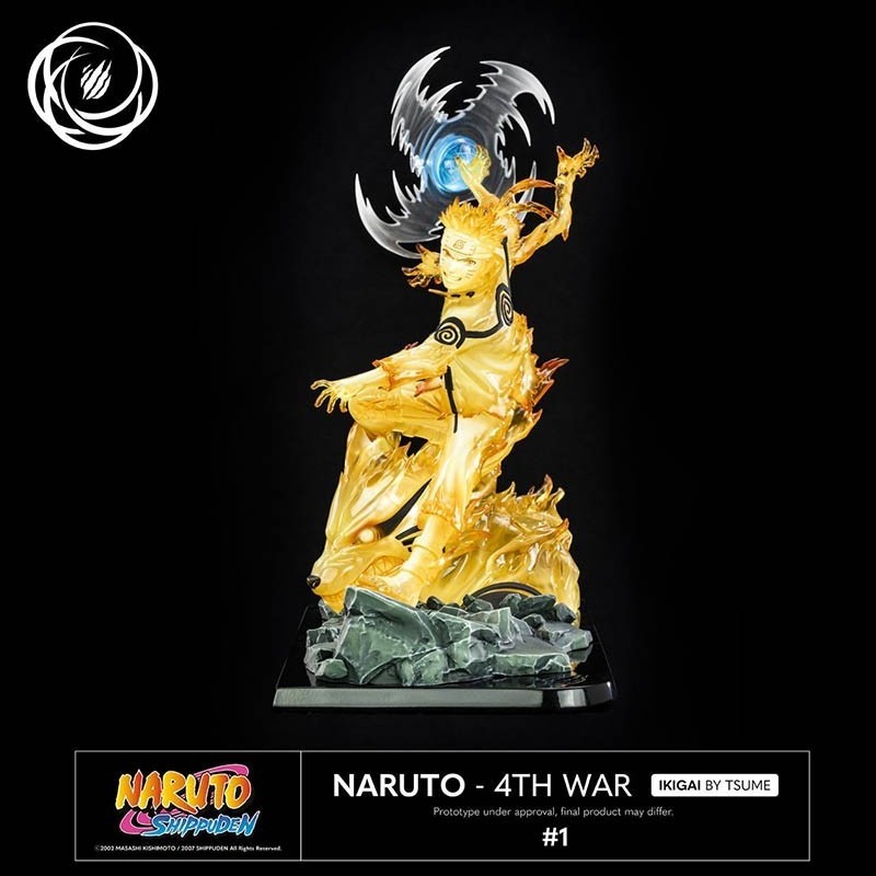 Naruto - Figurine Naruto 4th War - Ikigai Tsume  -  NARUTO