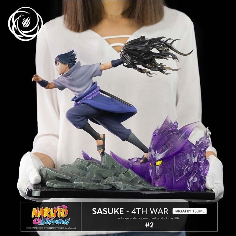 Naruto - Figurine Sasuke 4th War - Ikigai Tsume  -  NARUTO
