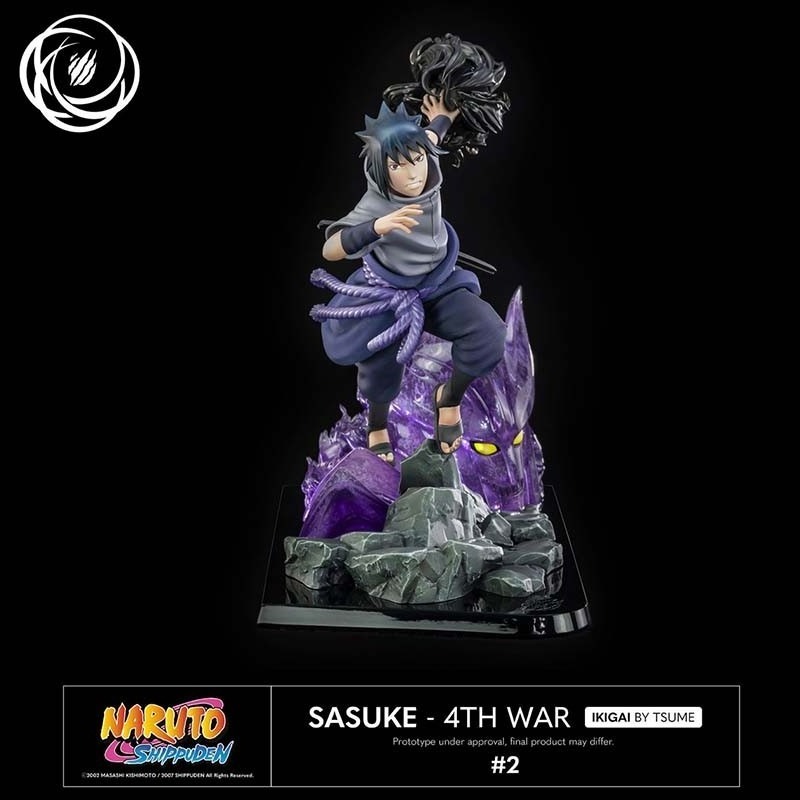 Naruto - Figurine Sasuke 4th War - Ikigai Tsume  -  NARUTO