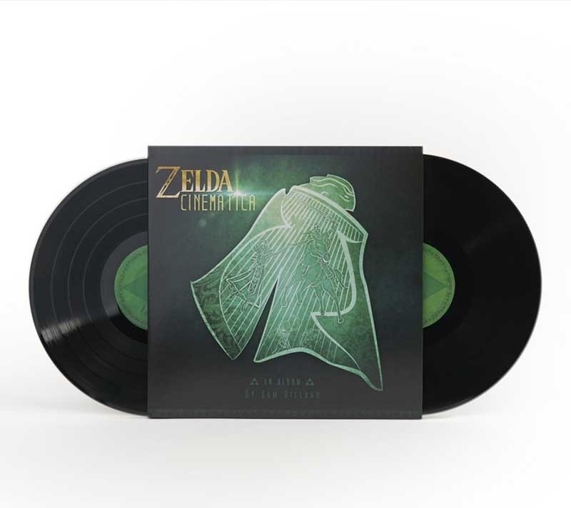 Zelda Cinematica - Sam Dillard - OST Disque Vinyle 2LP  - VINYLE MANGA & JEUX VIDEO