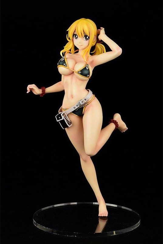 Figurine Lucy Swimwear Gravure Style Noir  -  FAIRY TAIL