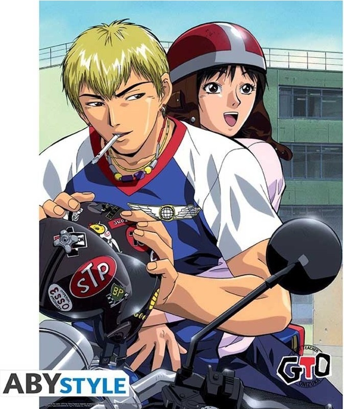 GTO - Poster Onizuka et Asuza  - POSTERS & AFFICHES