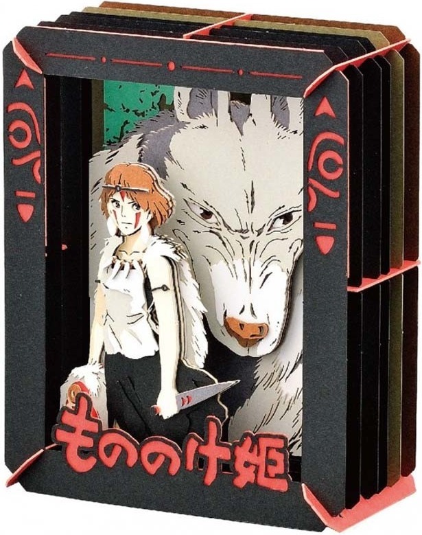 Princesse Mononoke - Paper Theater  -  TOTORO - GHIBLI