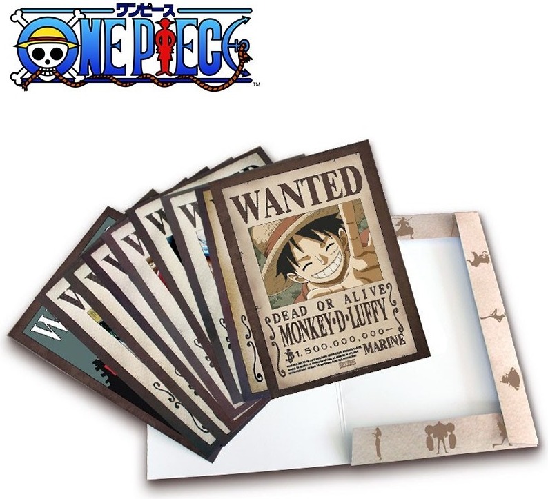 Collection 9 Posters Wanted One Piece New World Prime  -  ONE PIECE