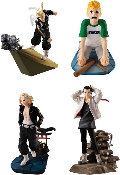 Tokyo Revengers - Set 4 mini Figurines - Petitrama  - AUTRES FIGURINES