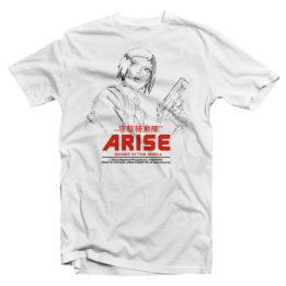Ghost in the Shell Arise - T-shirt Motoko-Line  -  T-SHIRTS & VETEMENTS