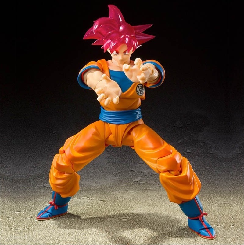 Dragon Ball - Figurine Goku God - S.H Figuarts Event Exclu  -  DRAGON BALL Z