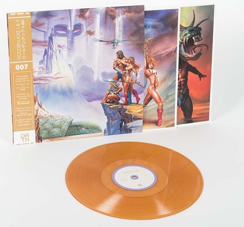 Golden Axe 1 & 2 OST Disque Vinyle  - VINYLE MANGA & JEUX VIDEO