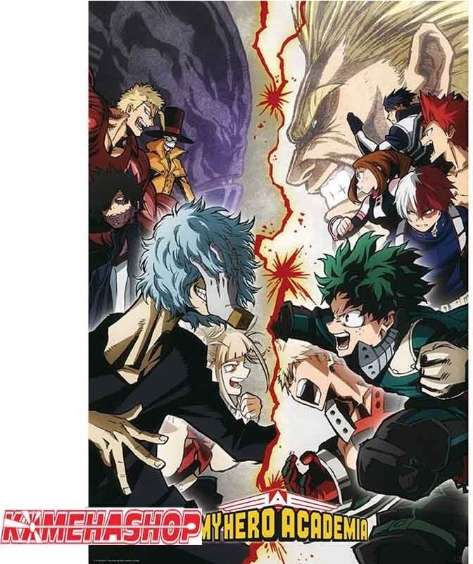 My Hero Academia - Poster Héros VS. Villains  - POSTERS & AFFICHES