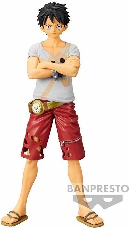One Piece - Figurine Luffy - GrandLine Men Film Red  -  ONE PIECE