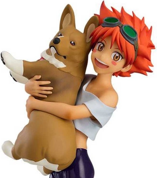 Cowboy Bebop - Figurine Ed et Ein - Pop Up Parade  - AUTRES FIGURINES