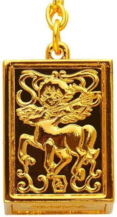 Saint Seiya - Porte clé du chevalier d'or du sagittaire  -  SAINT SEIYA