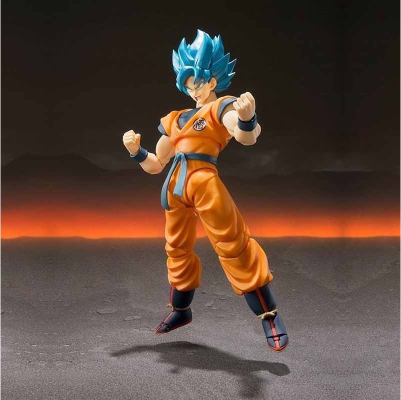 Dragon Ball Super - Figurine Goku SSJ God - SH figuarts  -  DRAGON BALL Z