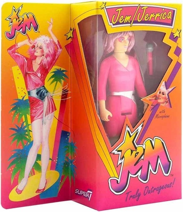 Jem et les Hologrammes - figurine Jem - ReAction  - AUTRES FIGURINES