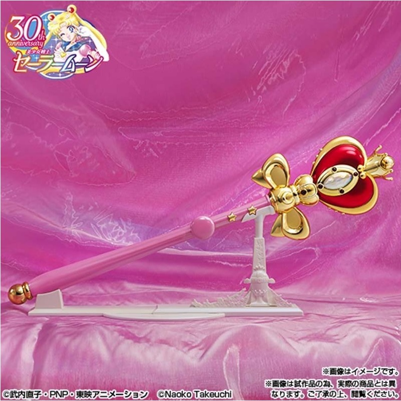 Sailor Moon - Sceptre Spiral Heart Moon Rod - Proplica  - SAILOR MOON