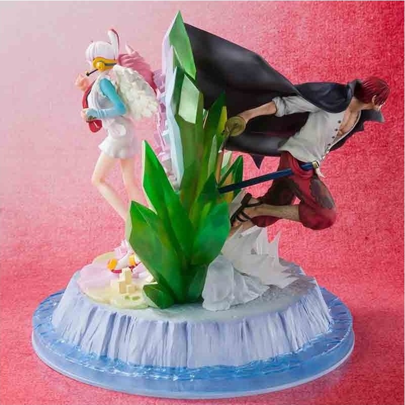 One Piece - Figurine Shanks et Uta - Film Red Figuarts Zero  -  ONE PIECE