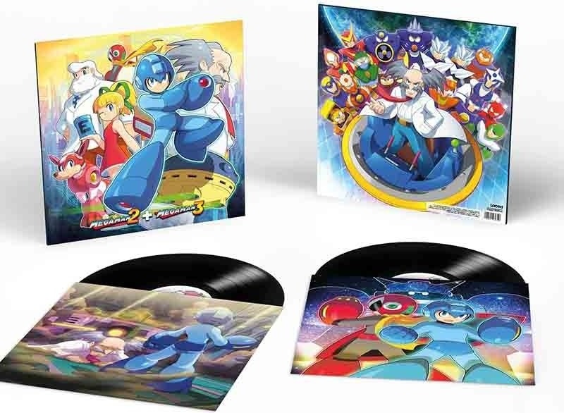 Mega Man 2 & 3 - Original Soundtrack Disque Vinyle  - VINYLE MANGA & JEUX VIDEO