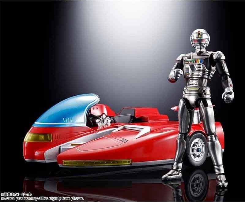 Space Sheriff X-OR - Figurine Gavan et Cyberian - Chogokin  - AUTRES FIGURINES