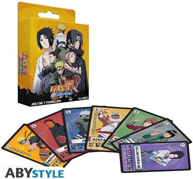 Naruto Shippuden - Jeu des 7 familles  -  NARUTO