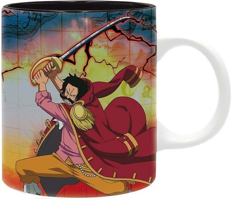 One Piece - Mug Gold D Roger vs Barbe Blanche  -  ONE PIECE