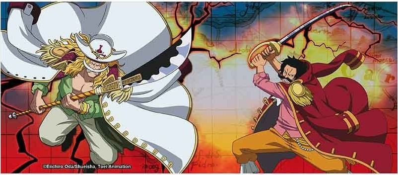 One Piece - Mug Gold D Roger vs Barbe Blanche  -  ONE PIECE