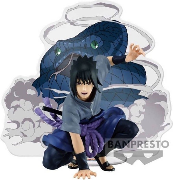 Naruto Shippuden - Figurine Sasuke - Panel Spectacle  -  NARUTO
