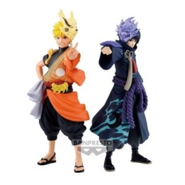 Naruto - Set 2 Figurines Naruto et Sasuke - 20th Anniversary  -  NARUTO