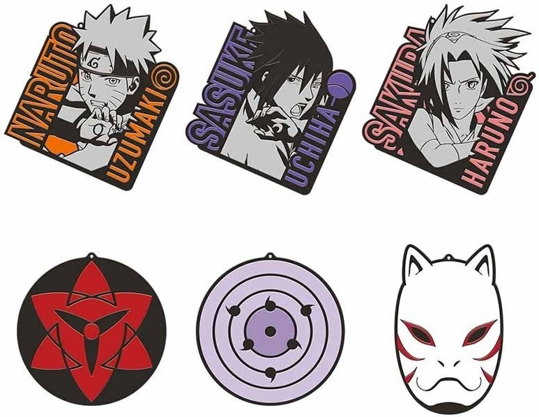 Naruto Shippuden - Set de 6 sous verres - Ichiban Kuji  -  NARUTO