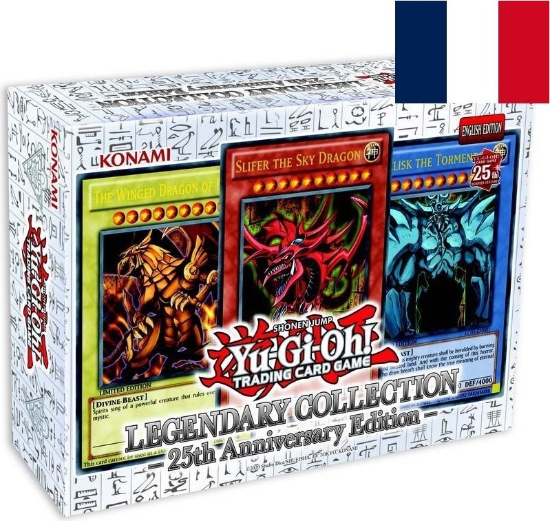 Yu-Gi-Oh - Collection Légendaire Edition 25e Anniversaire  - Cartes