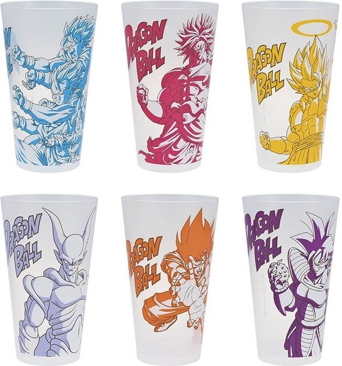 Dragon Ball Z - Set de 6 Gobelets - History of the Film  -  DRAGON BALL Z