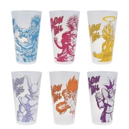 Dragon Ball Z - Set de 6 Gobelets - History of the Film  -  DRAGON BALL Z