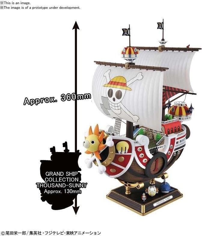 One Piece - Maquette Thousand Sunny Land of Wano  -  ONE PIECE