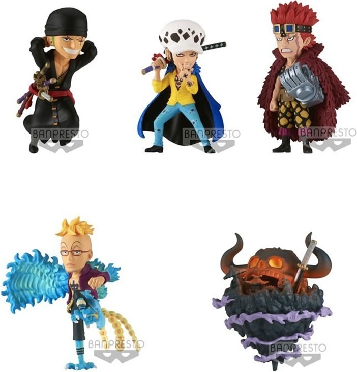 One Piece - Set de 5 Figurines WCF - Wanokuni Onigashima  -  ONE PIECE