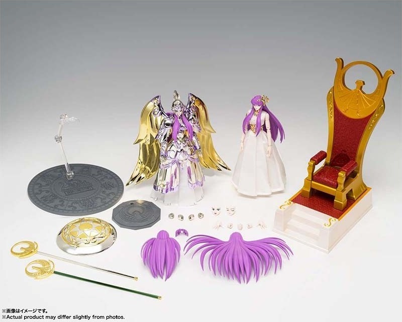 Saint Seiya - Myth Cloth EX Goddess Athena et Saori Kido  -  SAINT SEIYA