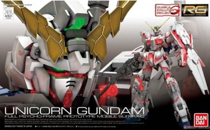 RX-0 Unicorn Gundam - RG Real Grade  -  GUNDAM