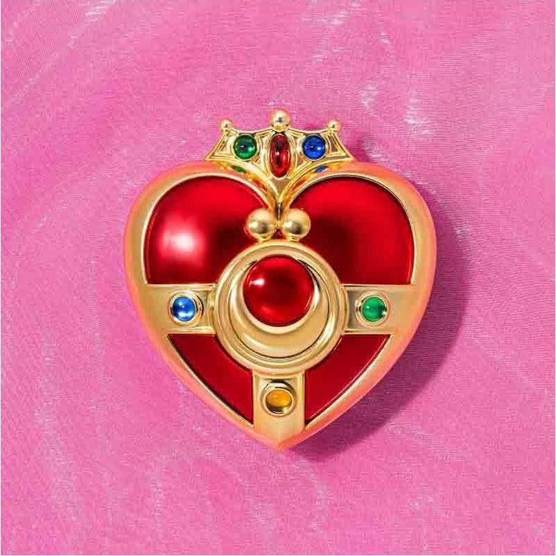 Sailor Moon - Broche Heart Compact Proplica - Brillant Color  - SAILOR MOON