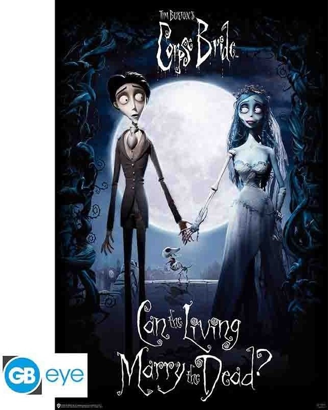 Poster Corpse Bride Victor et Emily  - POSTERS & AFFICHES