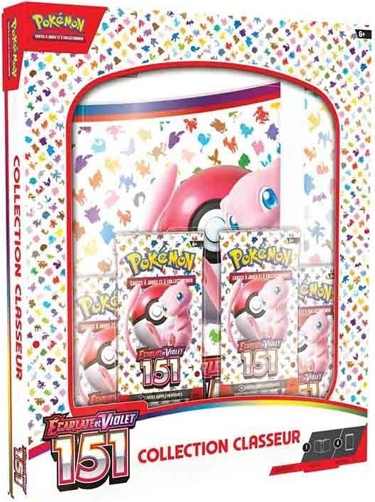 Pokémon - Coffret Collection Classeur Écarlate et Violet  - Cartes à collectionner