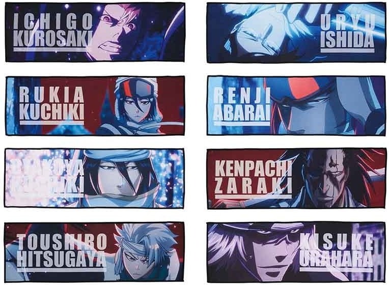 Bleach - Collection de 8 Serviettes  -  BLEACH