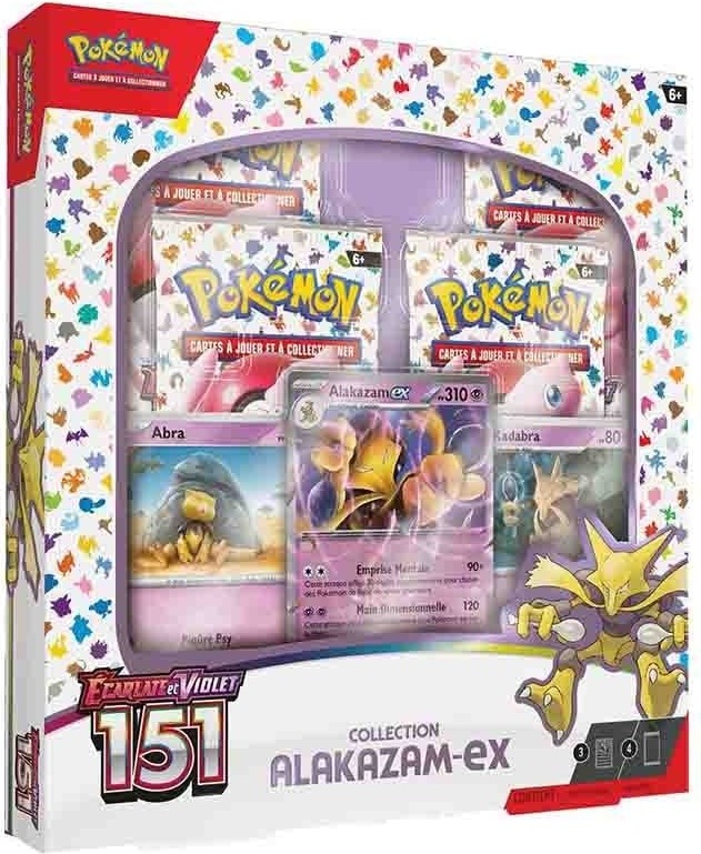 Pokémon - Coffret Collection Pokemon EV03.5 Alakazam-EX  - Cartes à collectionner