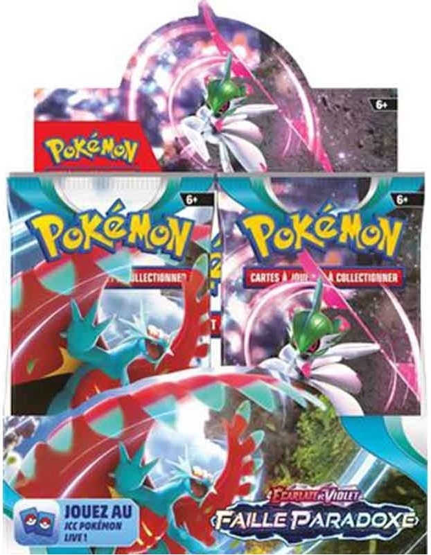 Pokémon EV04 - Display Ecarlate et Violet Faille Paradoxe  - Cartes à collectionner